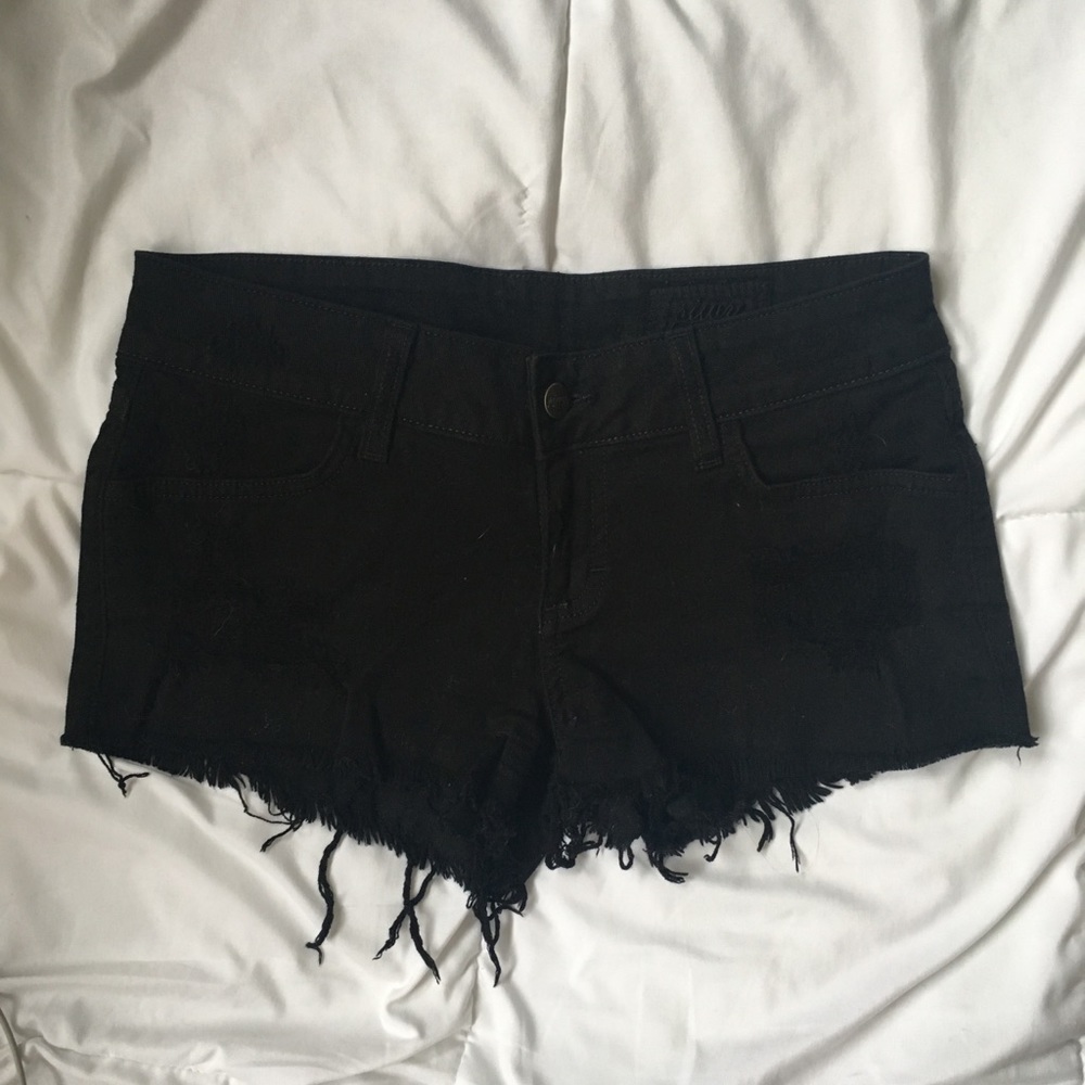 Low rise Distressed Shorts